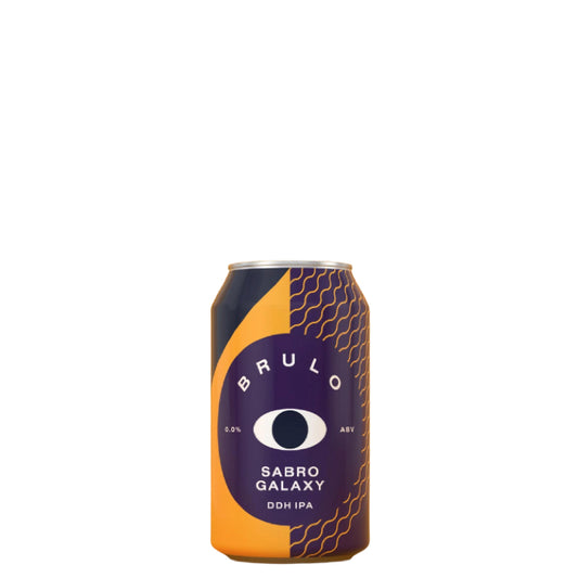 Brulo Sabro Galaxy DDH Alcohol Free IPA 330ml Can