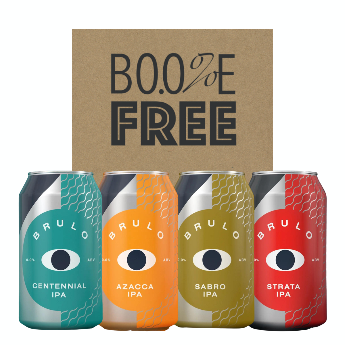 Alcohol Free Brulo Brewing Single Hop Series Mixed Case - Alcohol Free 0.0%