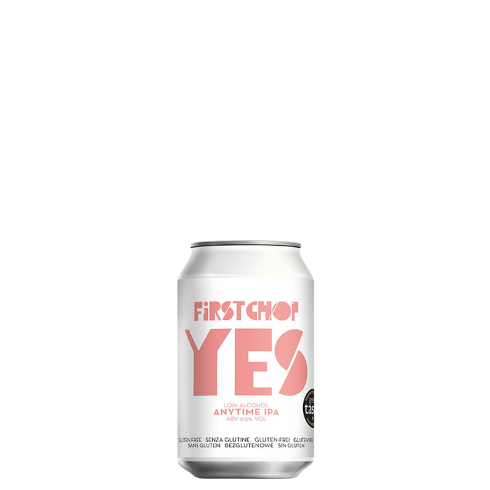 First chop yes anytime IPA 330ml can