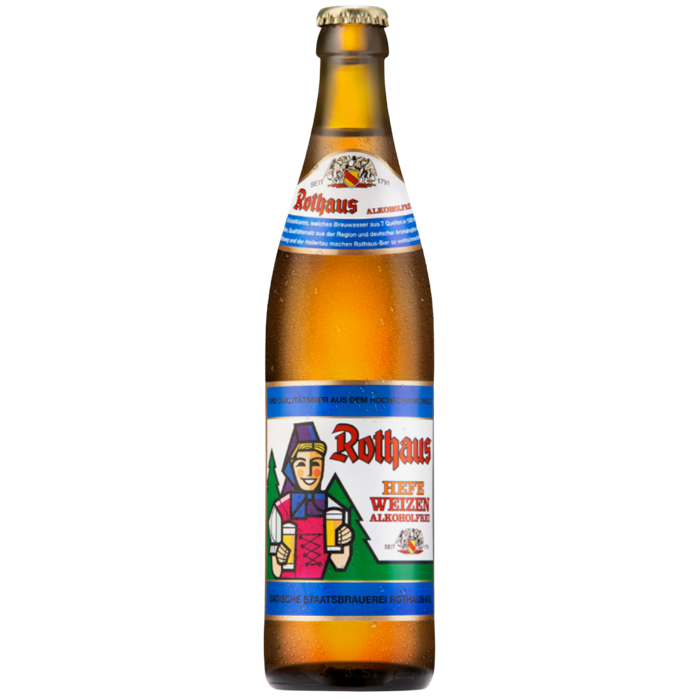 Rothaus HefeWeizen Alkoholfrei - 0.5%