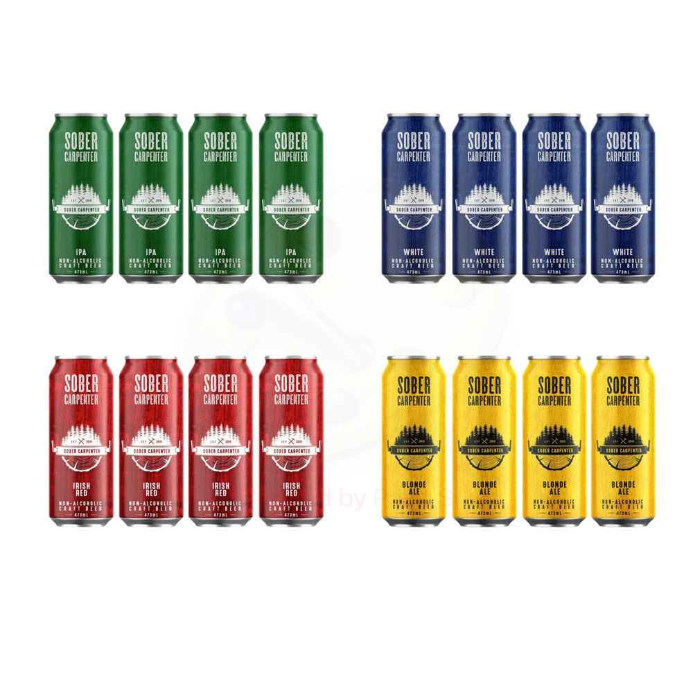 Alcohol Free Sober Carpenter Mixed Case - 0.5%