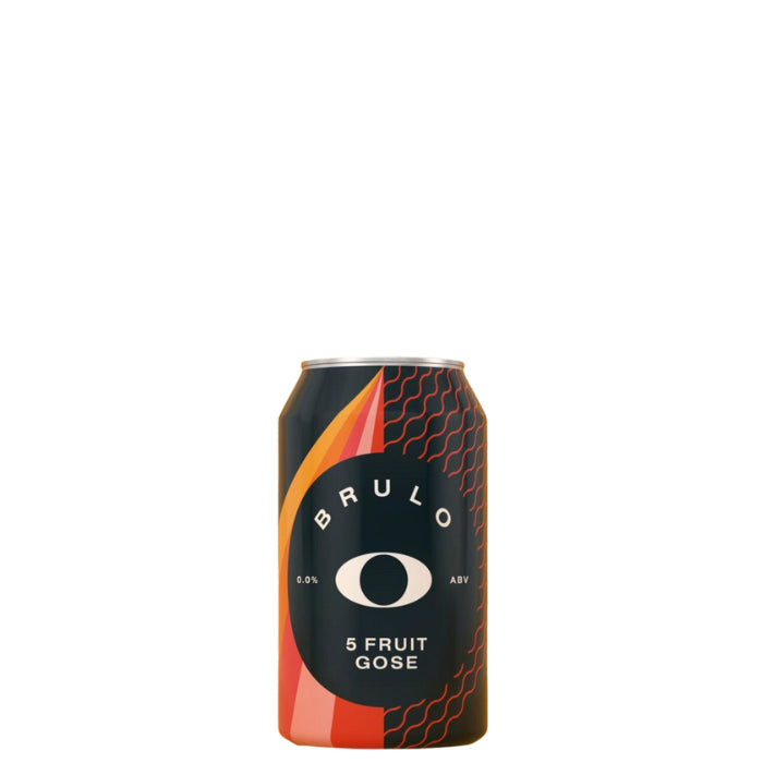 Brulo 5 Fruit Gose Alcohol Free Ale 330ml Can