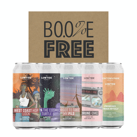 Alcohol Free Lowtide Brewing Co Mixed Case - 0.5%