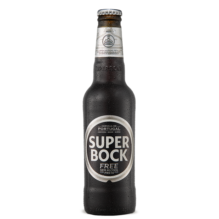 Super bock preta 330ml bottle