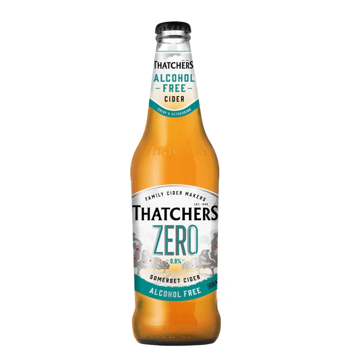 Thatchers Zero Summerset Cider Non Alcoholic 0.0% 500ml Bottle