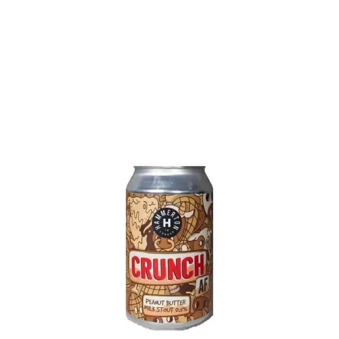 Hammerton Crunch Peanut Butter Milk Stout Alcohol Free 0.5% 330ml Can