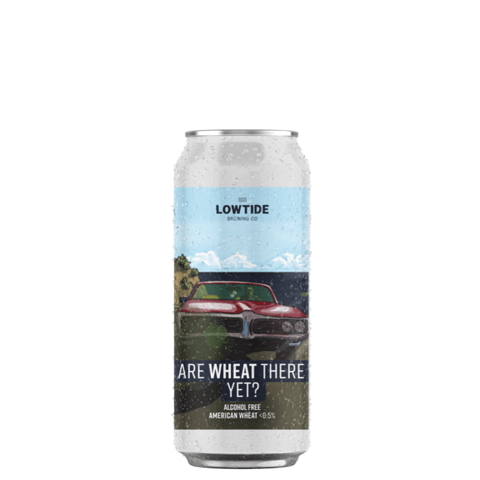 Lowtide Are Wheat There Yet? American Wheat Beer Alcohol Free 0.5% Can 440ml