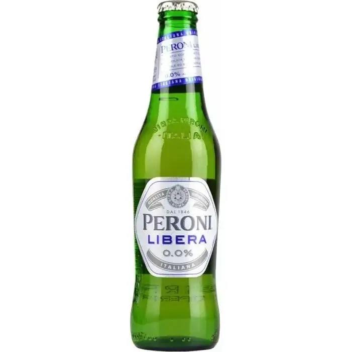 Peroni Libera Lager Non Alcoholic 0.0% Bottle 330ml