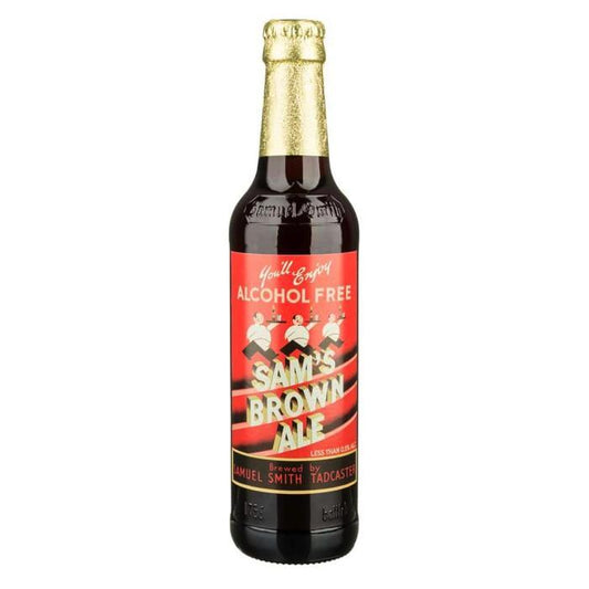 Samuel Smith's Brown Ale Alcohol Free 0.5% Bottle 355ml